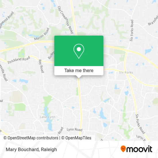Mary Bouchard map