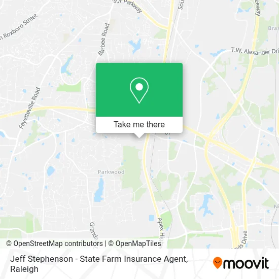 Jeff Stephenson - State Farm Insurance Agent map
