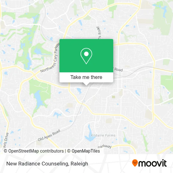 New Radiance Counseling map
