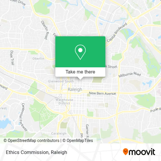 Ethics Commission map
