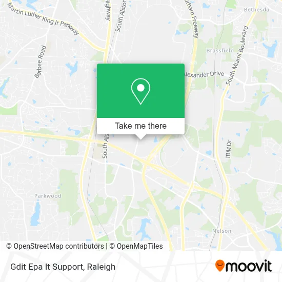 Gdit Epa It Support map