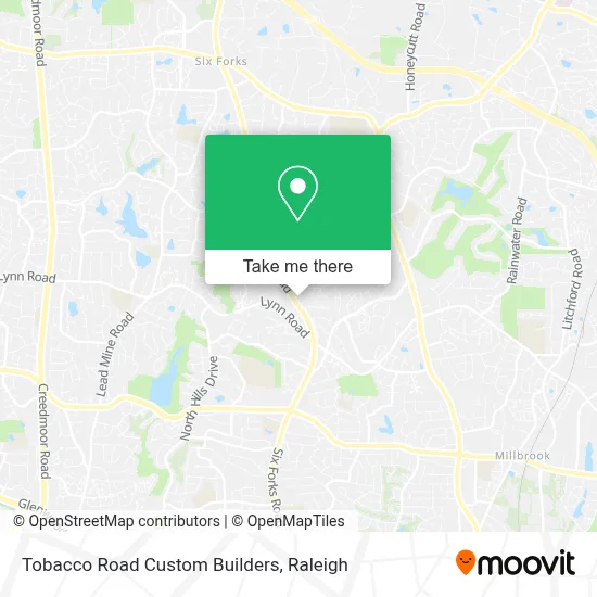 Tobacco Road Custom Builders map
