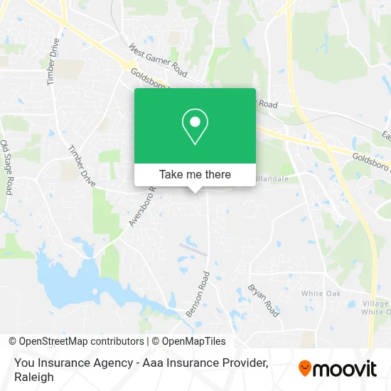 You Insurance Agency - Aaa Insurance Provider map