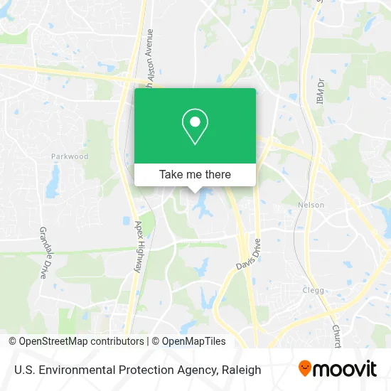 U.S. Environmental Protection Agency map
