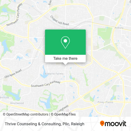 Thrive Counseling & Consulting, Pllc map
