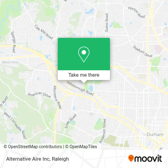 Alternative Aire Inc map