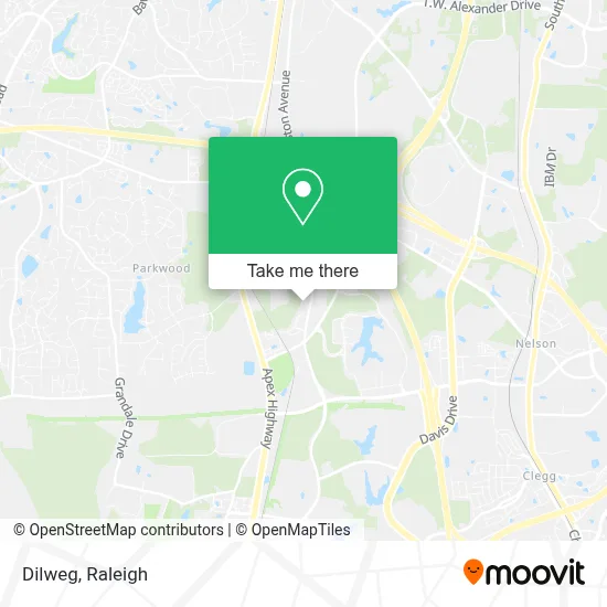 Dilweg map