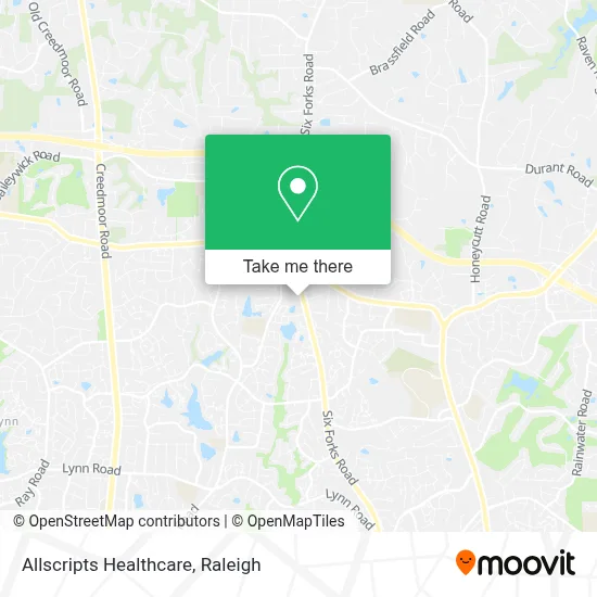 Allscripts Healthcare map