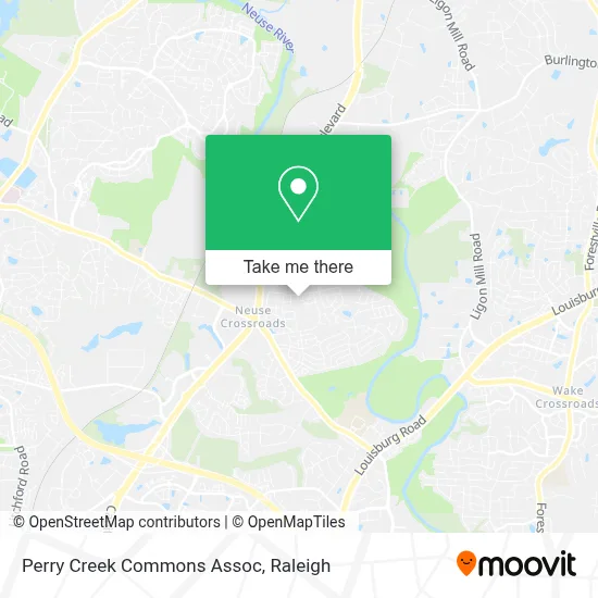 Perry Creek Commons Assoc map