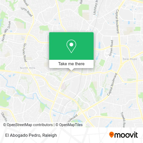 El Abogado Pedro map
