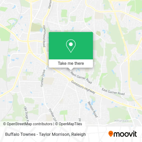 Buffalo Townes - Taylor Morrison map