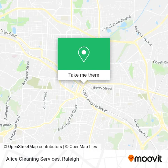 Alice Cleaning Services map