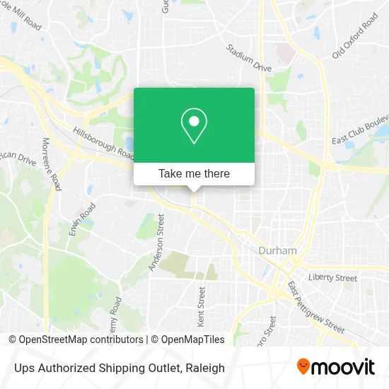 Ups Authorized Shipping Outlet map