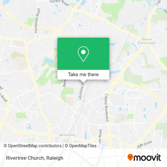 Rivertree Church map