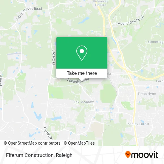 Fiferum Construction map