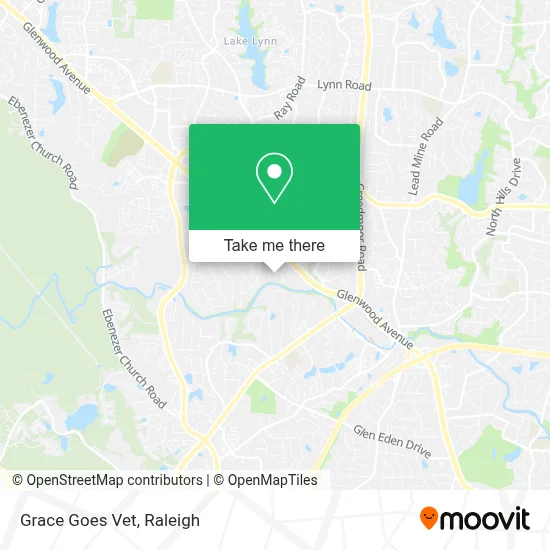 Grace Goes Vet map
