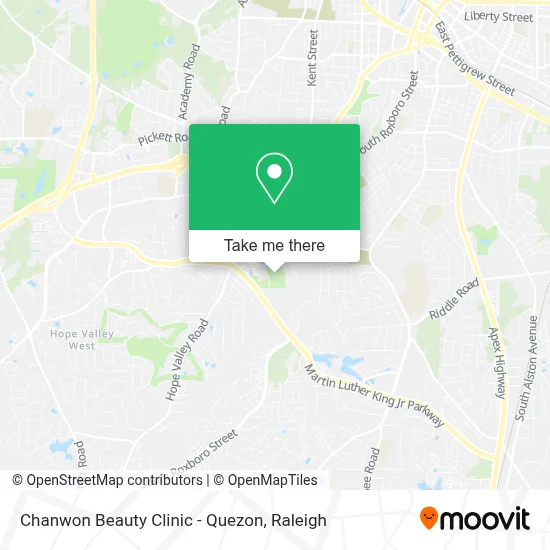 Chanwon Beauty Clinic - Quezon map