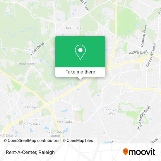 Rent-A-Center map
