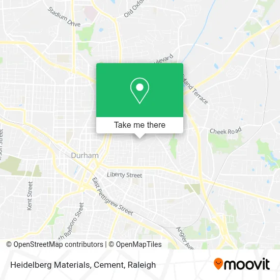 Heidelberg Materials, Cement map