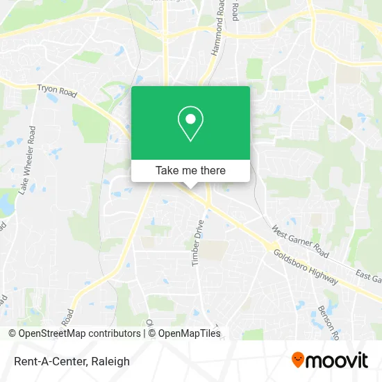 Rent-A-Center map