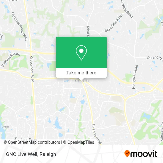 Gnc Live Well map