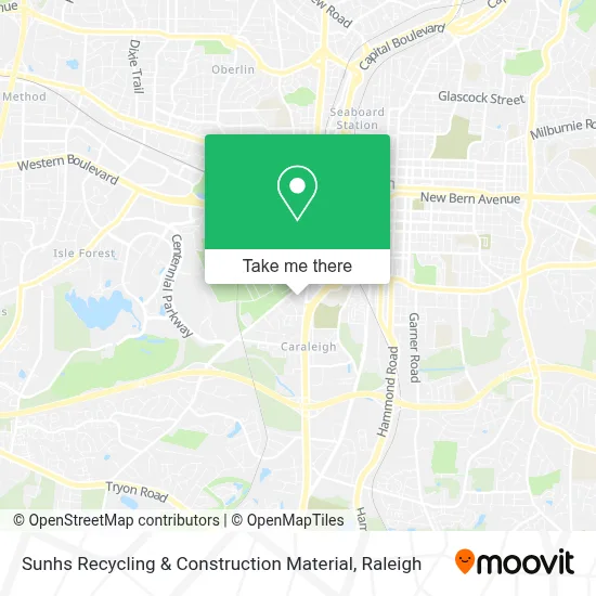 Sunhs Recycling & Construction Material map