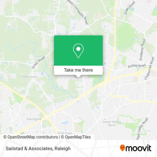 Sailstad & Associates map