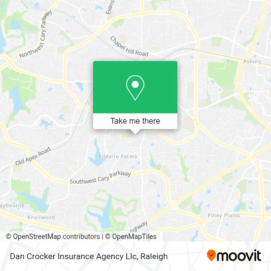 Dan Crocker Insurance Agency Llc map
