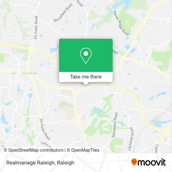Realmanage Raleigh map
