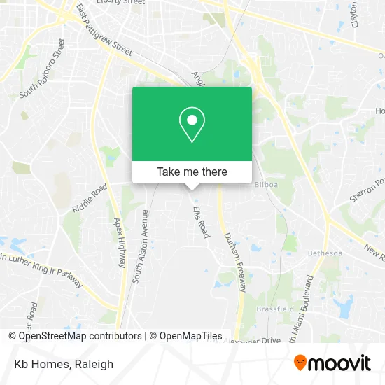 Kb Homes map