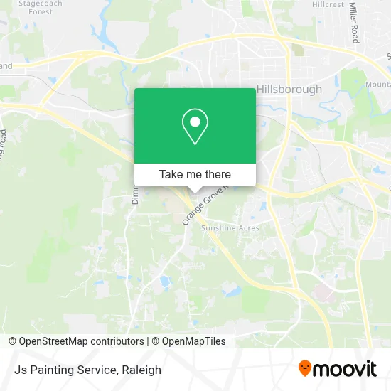 Js Painting Service map
