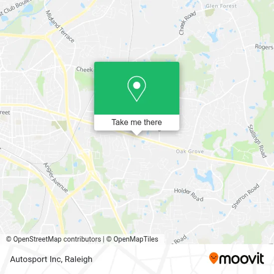 Autosport Inc map