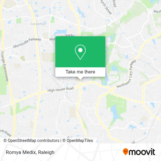 Romya Medix map