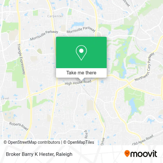 Broker Barry K Hester map