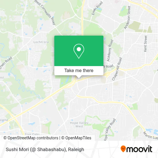 Sushi Mori (@ Shabashabu) map