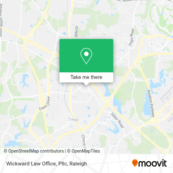 Wickward Law Office, Pllc map