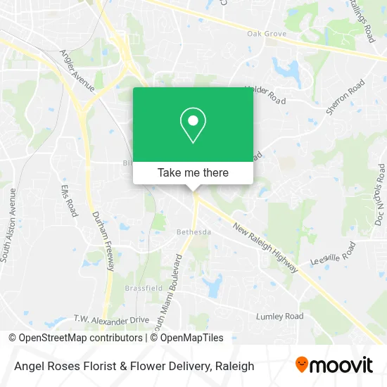 Angel Roses Florist & Flower Delivery map