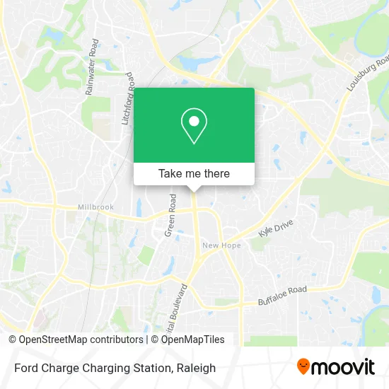 Ford Charge Charging Station map