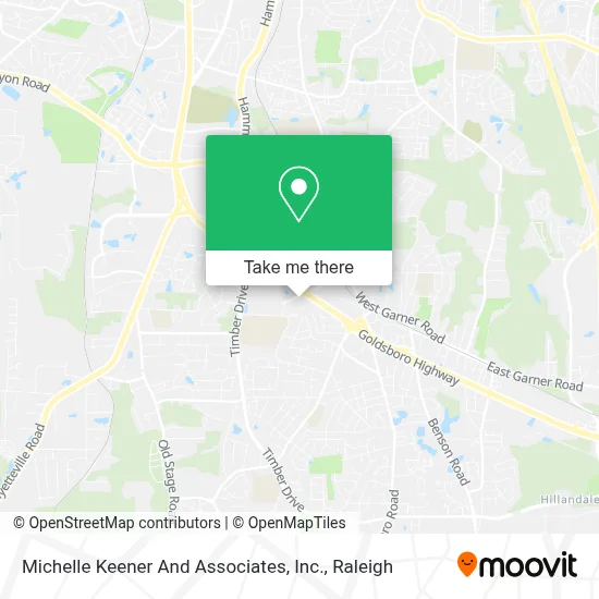 Michelle Keener And Associates, Inc. map