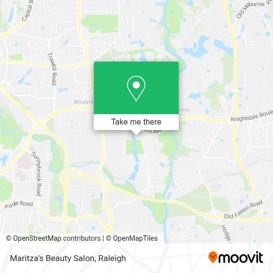 Maritza's Beauty Salon map