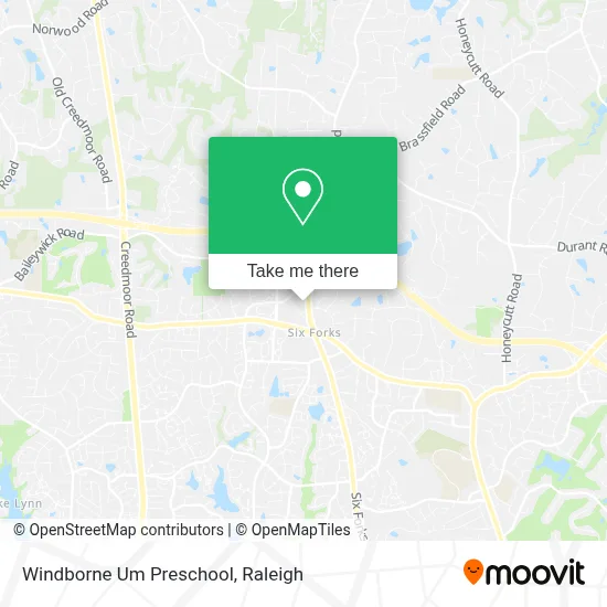 Windborne Um Preschool map