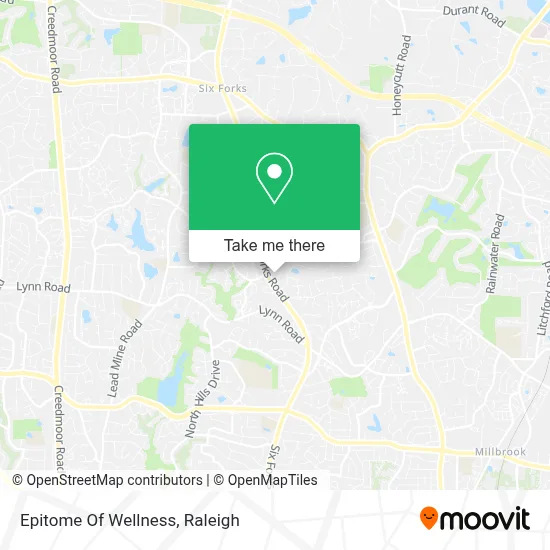 Epitome Of Wellness map