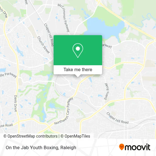 On the Jab Youth Boxing map