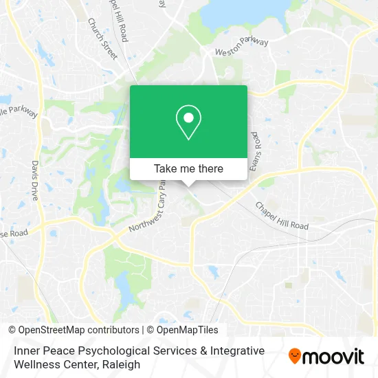 Inner Peace Psychological Services & Integrative Wellness Center map