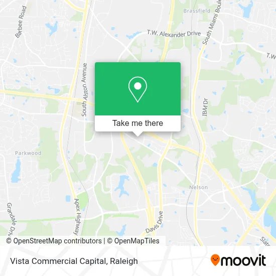 Vista Commercial Capital map