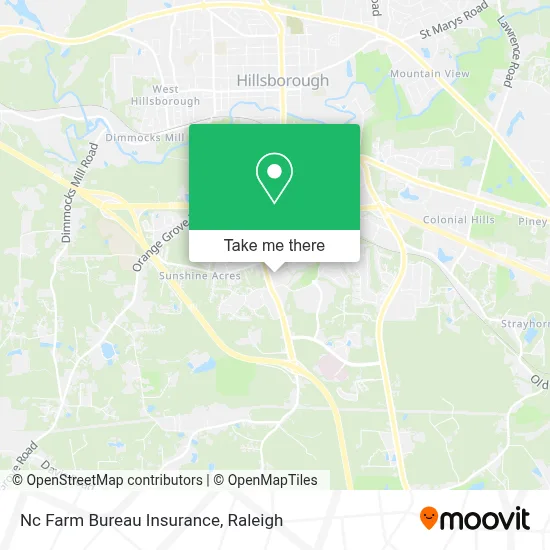 Nc Farm Bureau Insurance map