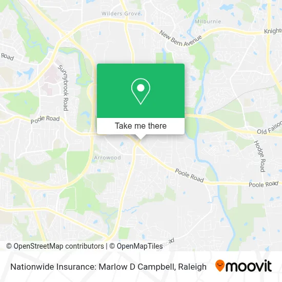 Nationwide Insurance: Marlow D Campbell map