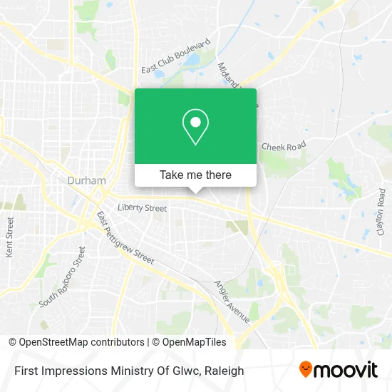 First Impressions Ministry Of Glwc map
