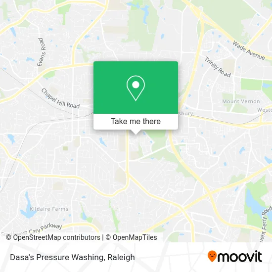 Dasa's Pressure Washing map