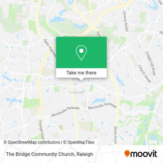 Mapa de The Bridge Community Church